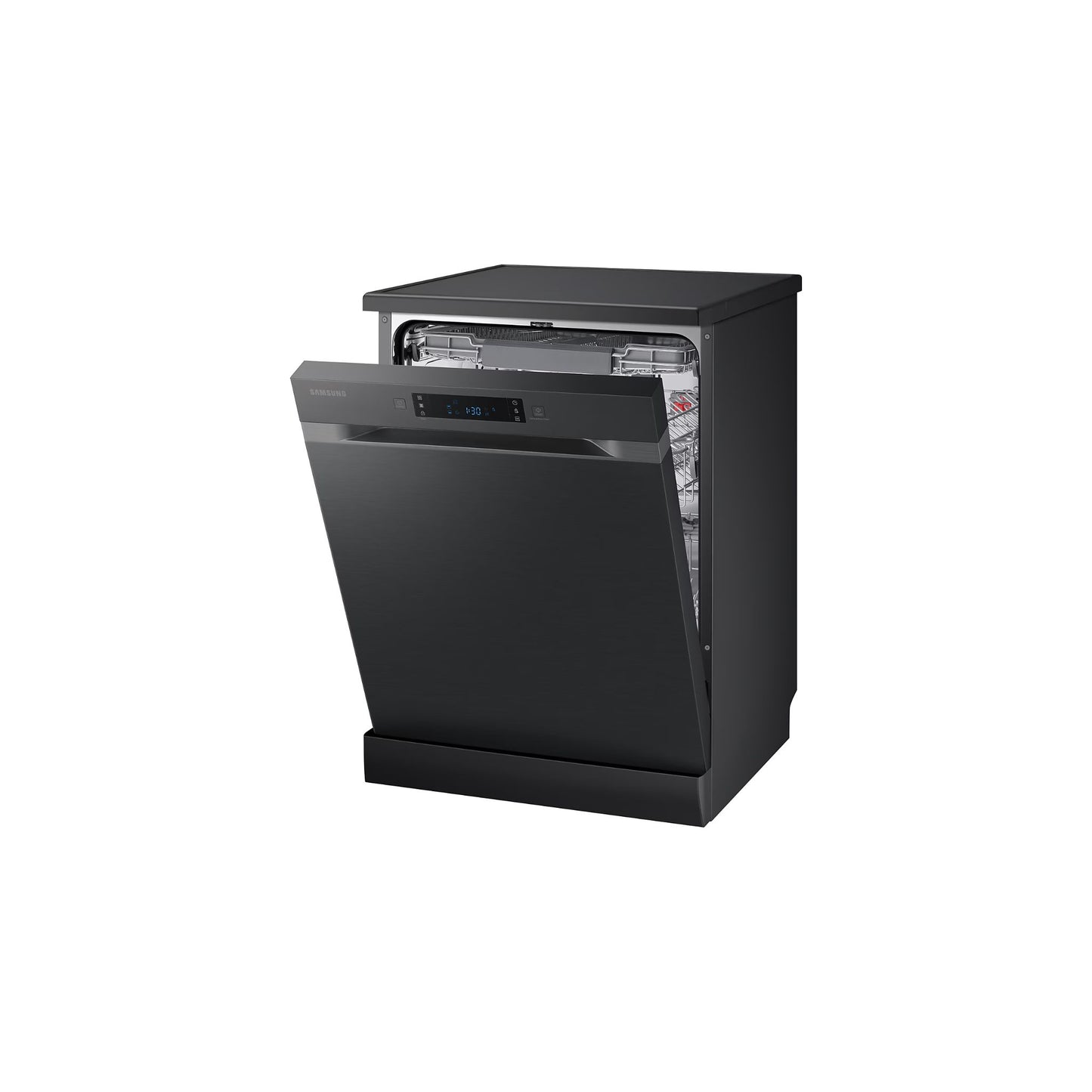 Máy Rửa Chén SAMSUNG DW60CG550FSGSV Độc Lập 14 Bộ Chén Màu Đen
